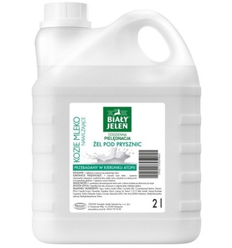 Гель для душа Biały Jeleń GOAT MILK 2л в упаковке 1 шт.