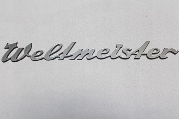 Napis, znaczek, logo WELTMEISTER