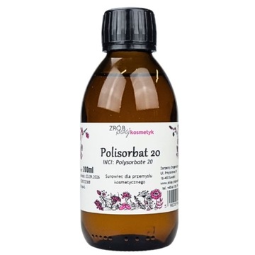 Polysorbate 20 Solubilizator do Kosmetyków 200 ml