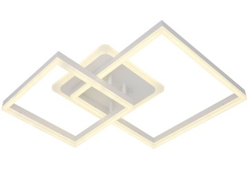LAMPA WISZĄCA RING PLAFON żyrandol LED PILOT 3 BARWY