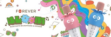 Mikrofon z głośnikiem Bluetooth karaoke dla dzieci