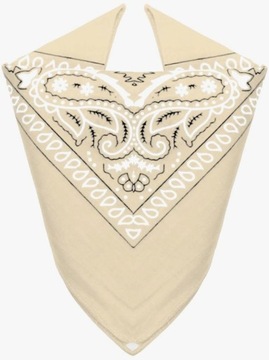 БАНДАШАРФ БАНДАНАШАРФ КРЕМОВЫЙ ШАРФ