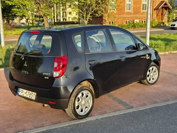 Mitsubishi Colt VI Hatchback 1.1 i 12 V CZ3 75KM 2010 Mitsubishi Colt 1.1i Oryginał Bezwypadkowy klima, zdjęcie 3