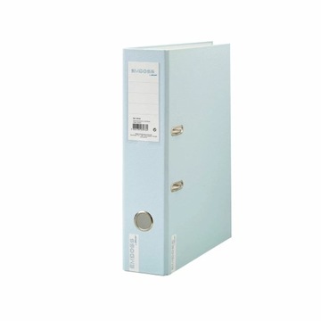 Segregator A4 2-ringowy z dźwignią 8cm blue EMBOSS