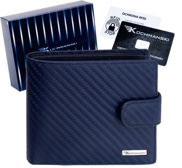 KOCHMANSKI portfel męski skórzany RFID premium