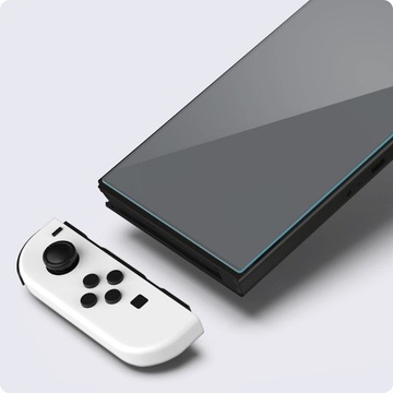 Закаленное стекло Spigen для Nintendo Switch Oled