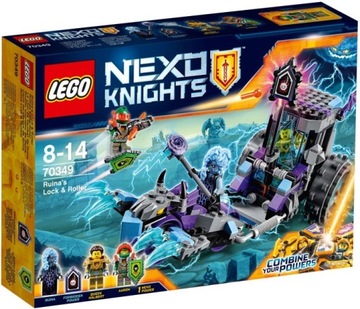 ZNISZCZONE PUDEŁKO LEGO Nexo Knights Miażdżący pojazd Ruiny 70349