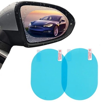 2x НАНО ФОЛЬГА ВОДОНЕПРОНИЦАЕМАЯ НАКЛЕЙКА ДЛЯ ЗЕРКАЛ ЗЕРКАЛО КАЧЕСТВО ДОЖДЯ ПАРА