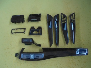MERCEDES CLS W218 LISTWA KONSOLI KOMPLET DEKOROW