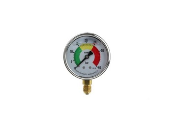 Manometr opryskiwacza glicerynowy M63; 0-40 bar