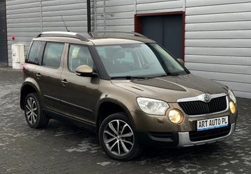 Skoda Yeti Minivan 2.0 TDI CR DPF 4x4 140KM 2011 Skoda Yeti 2.0 Diesel 140 KM 4x4 Nawigacja 2.0 Diesel 140KM