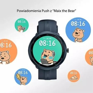 Умные часы GPS Watch R WT2001 Синий Android iOS