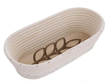 KOSZYK RATAN FORMA DO WYRASTANIA CHLEBA 26 cm KŁOS