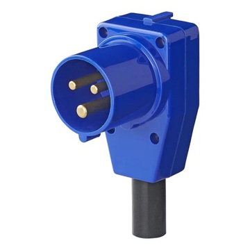 Угловая вилка CEE 16A