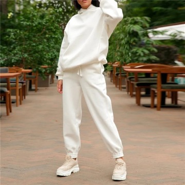 Autumn Winter Women Tracksuit Casual Fleecing Hood