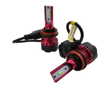 ŻARÓWKI LED GT H8 H9 H11 CSP ZES CREE 80W Plug&Play CANBUS Ultra Mocne TOP