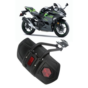 Заднее крыло мотоцикла с защитным отражателем