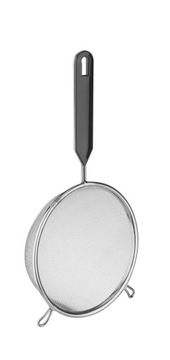 Sitko nierdzewne z rączką 16 cm PRACTICO antracyt