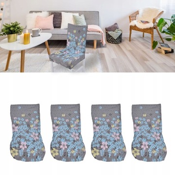 Чехлы на стулья, 4 шт. Высокая эластичность