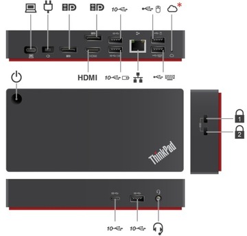 Lenovo 40B20135EU ThinkPad Universal USB-C