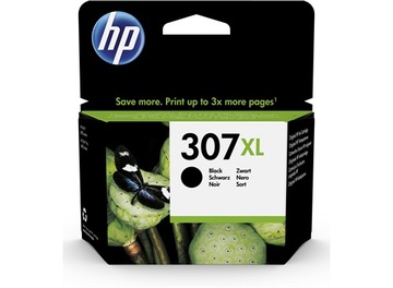 TUSZ ORYGINAŁ HP 307 XL 307XL BLACK 3YM64AE NOWY