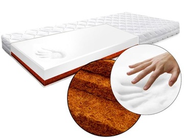 70X140 MATERAC Z VISCO I KOKOS PREMIUM H1/H2 PL