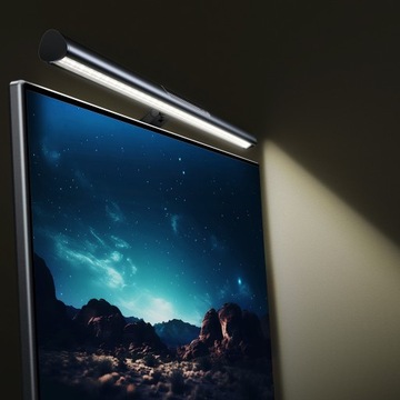 СВЕТОДИОДНАЯ ЛАМПА BASEUS I-WOK3 ДЛЯ КОМПЬЮТЕРНОГО МОНИТОРА РЕГУЛИРУЕМАЯ НОЧНАЯ МАГНИТНАЯ