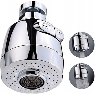Kran Aerator filtr oszczędzający wodę 360 stopni