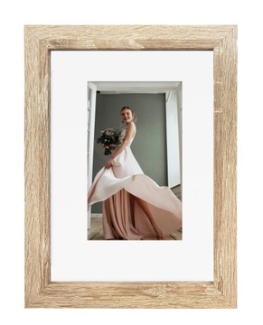 Ramka 15x21 passe-partout 10x15 Italia sonoma