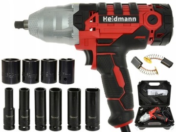 Ударный гайковерт Elektr 720 Нм 2000 Вт 1/2 + аксессуары