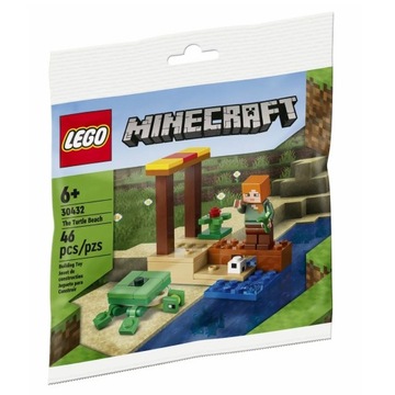 LEGO Minecraft Plaża żółwi 30432