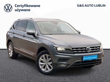 Volkswagen Tiguan Allspace SUV 2.0 TSI 220KM 2019 Volkswagen Tiguan Allspace FV23 Salon PL 220KM DSG 4x4 Max doposazony, zdjęcie 7