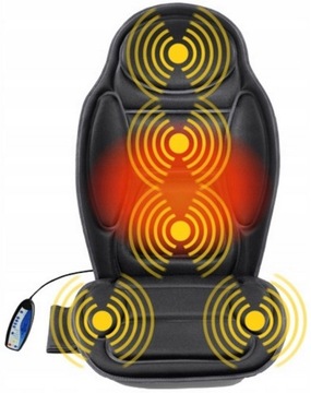 МАССАЖНЫЙ КОВРИК МАССАЖНОЕ КРЕСЛО 5 ЗОН ДЛЯ ДОМАШНЕГО АВТОМОБИЛЯ