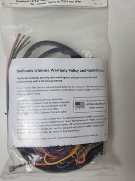 BADLANDS MODUŁ ŚWIATEŁ KIERUNKOWSKAZU PLUG'N'PLAY 20500290 HARLEY INDIAN