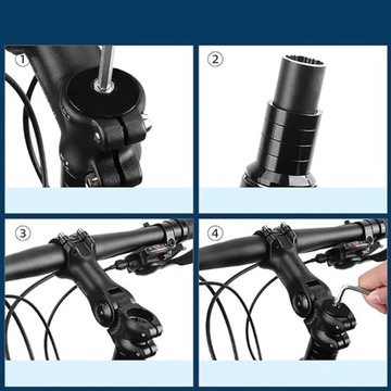 ПОДДЕРЖКА РУЛЯ ВЕЛОСИПЕДА ПОДЪЕМ РУЛЯ ВЕЛОСИПЕДА 31,8 ММ X 110 ММ