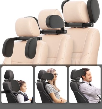 АВТОМОБИЛЬНЫЙ ПОДГОЛОВНИК ДЛЯ ДЕТЕЙ, РЕГУЛИРУЕМЫЙ НА 180 ГРАДУСОВ, КОМФОРТ ДЛЯ СНА