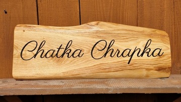 Номера домов - Деревянная вывеска - доска