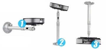Uniwersalny uchwyt do Projektora Rzutnika Monopods Regulacja 25 - 37,5cm