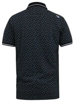 Duża Koszulka Polo Czarna WILSON-D555