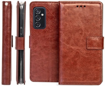 ELEGANCKE ETUI PORTFEL CASE KOLORY WYBÓR SZKŁO 9H do Samsung Galaxy M23 5G