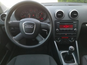 Audi A3 8P 2009 Audi A3 1.6 MPI 102KM SPORTBACK Klimatronic Isofix, zdjęcie 14