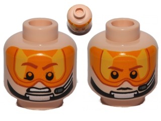 Lego 3626cpb1045 głowa główka 6056655 P623