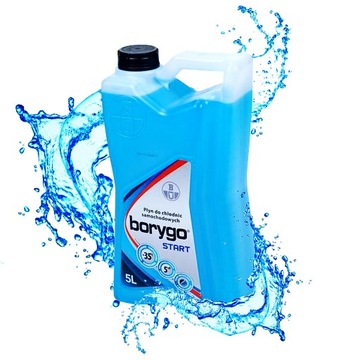Borygo Start Płyn do chłodnic 5L Niebieski gotowy