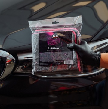 Толстая микрофибра для полировки автокраски K2 LUSSY PRO 40x40 см