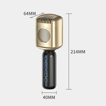 Śpiewanie z głośnika mikrofonu Bluetooth