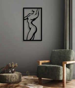 Ажурная картина настенное украшение Панно 3D Женщина