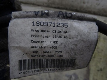 KLIKA AKUMULÁTORU MÍNUS VW UP SKODA CITIGO SEAT MII 1S0971235