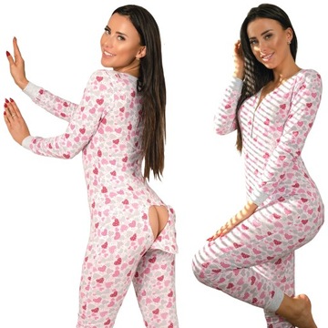 PIŻAMA ONESIE KOMBINEZON DO SPANIA Z KLAPKĄ ORYGINALNY OD SLEEPDO r.M