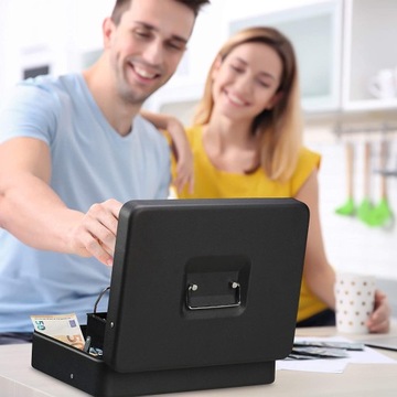 KASETKA METALOWA NA PIENIĄDZE BANKNOTY Z DOCISKIEM