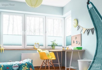 Rolety Plisowane Roleta Plisowana Plisy NA WYMIAR system inwazyjny